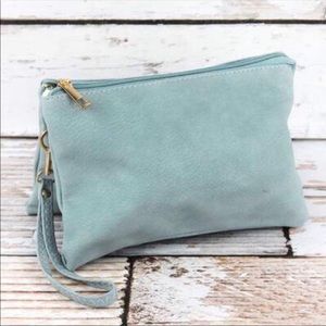 faux leather Crossbody clutch